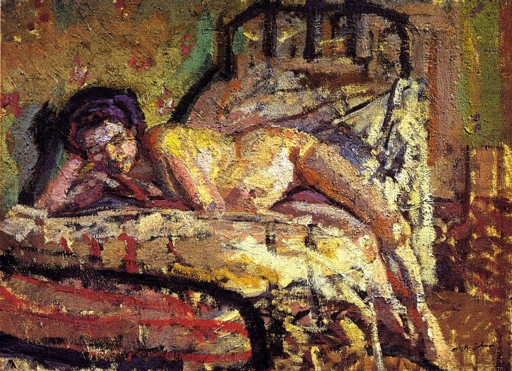 Harold Gilman - Nudo disteso, Arts Council Collection, Southbank Centre, Lambeth